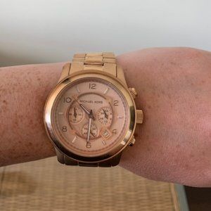 Michael Kors Oversized Rose Gold Watch